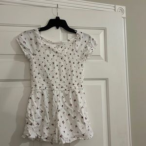 Girls Floral Abercrombie Jumper Size 11/12